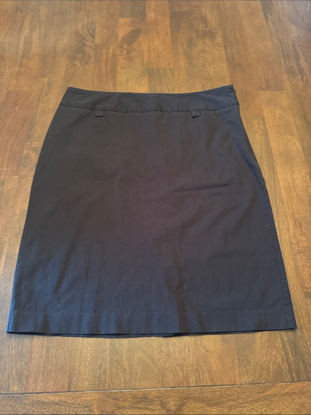 Merona Women’s Black Cotton blend Pencil Skirt with Belt Loop Detail